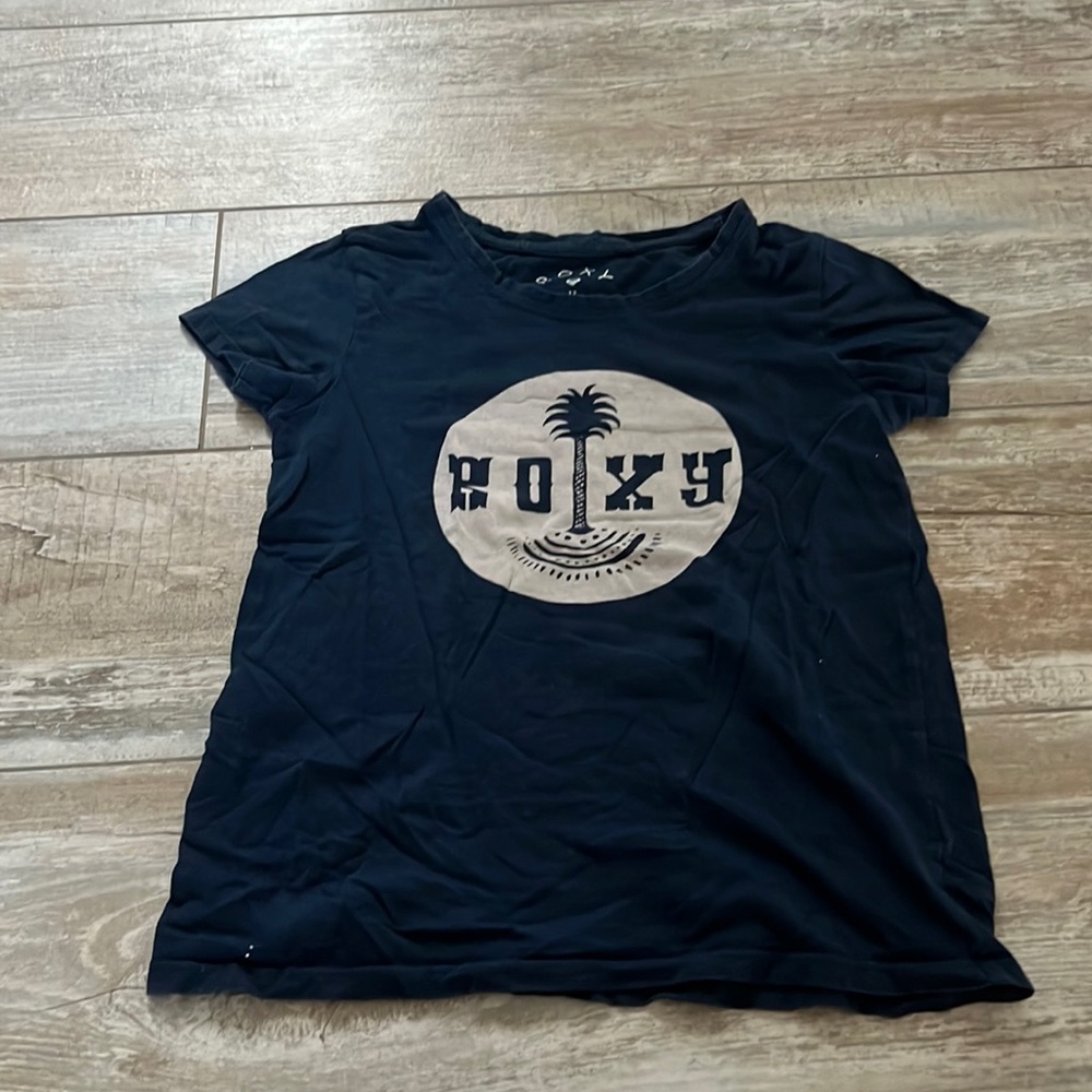 navy kids roxy t shrit